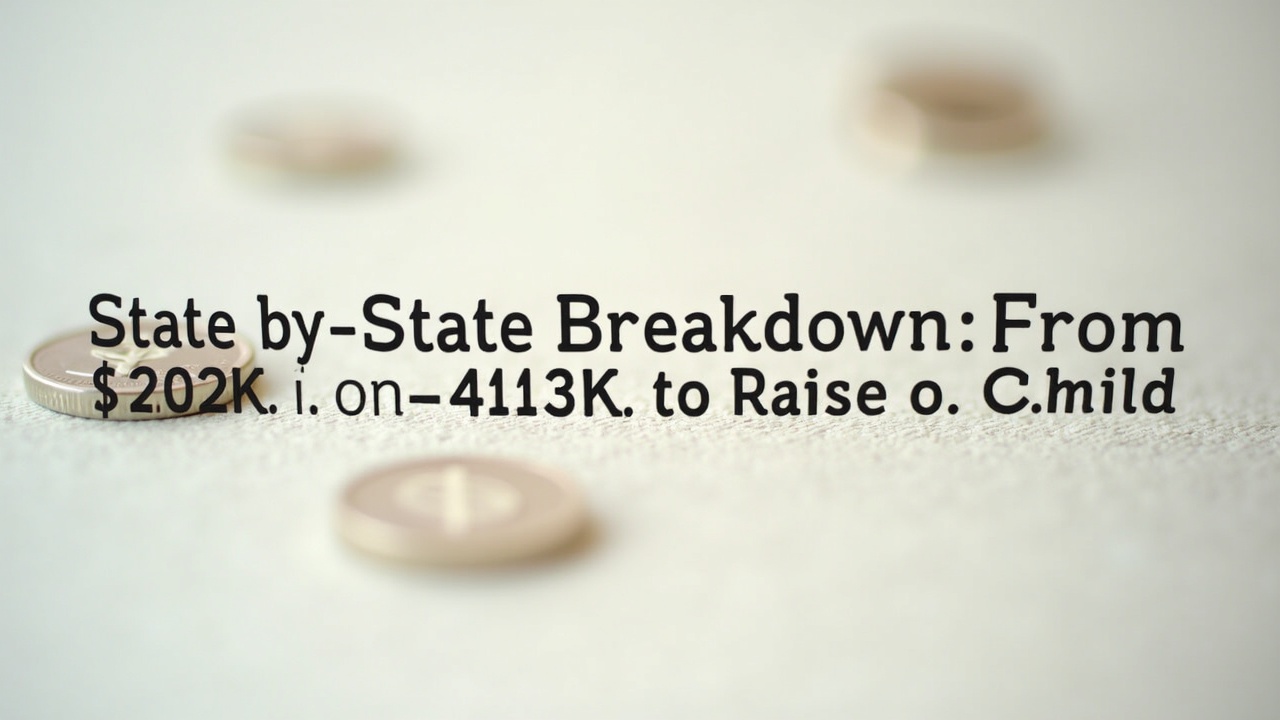 Illustration for: State-by-State Breakdown: From $202K to $413K to Raise a Child