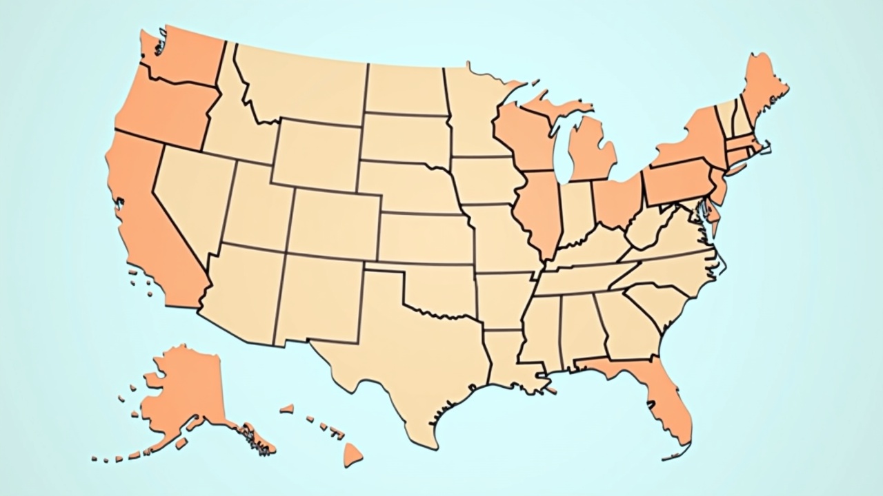 Illustration for: The 2026 Cost Map: Top 5 Most and Least Expensive States to Raise a Child